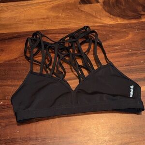 Reebok Women's Black Crisscross Sports Bra